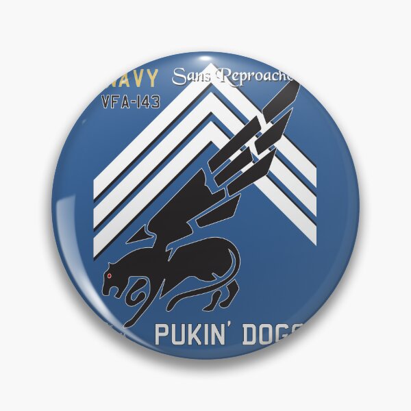 Item preview, VFA-143 The World Famous 'Pukin' Dogs' designed and sold by imagecrafting.