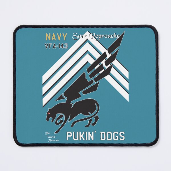 Item preview, VFA-143 The World Famous 'Pukin' Dogs' designed and sold by imagecrafting.
