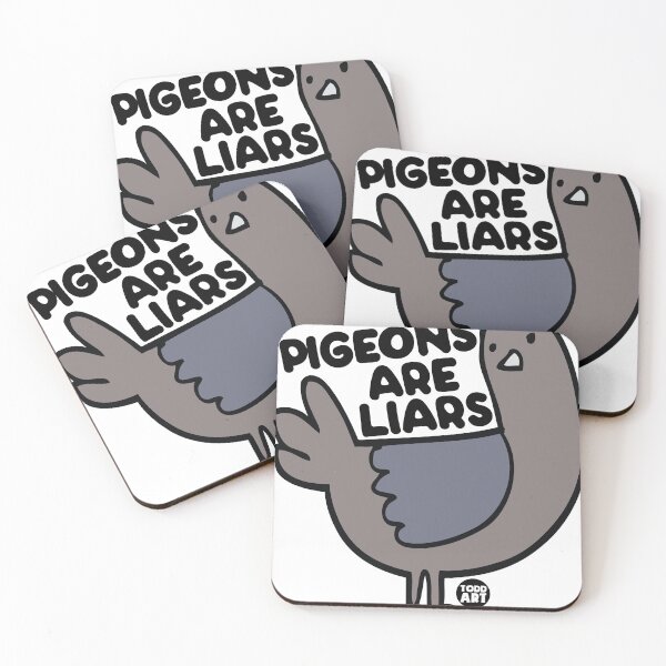 Item preview, PIGEONS ARE LIARS designed and sold by TODD GOLDMAN.