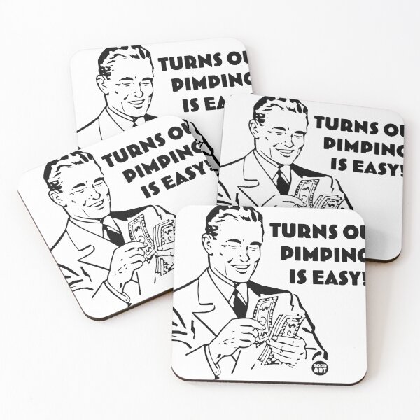 Item preview, PIMPING IS EASY designed and sold by TODD GOLDMAN.
