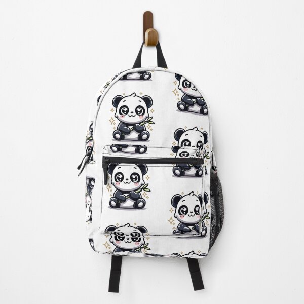 Item preview, Kawaii Panda with Bamboo. Adorable and Fun Gifts. designed and sold by LilianPixel.