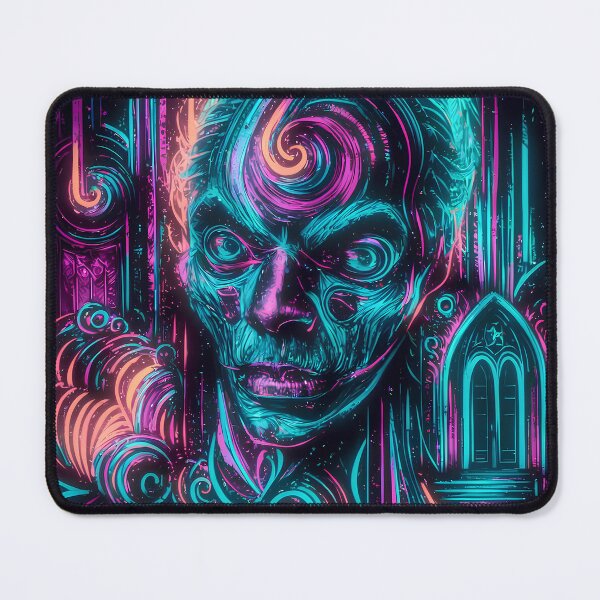 Item preview, Neon abstract portrait designed and sold by Paul-Place.
