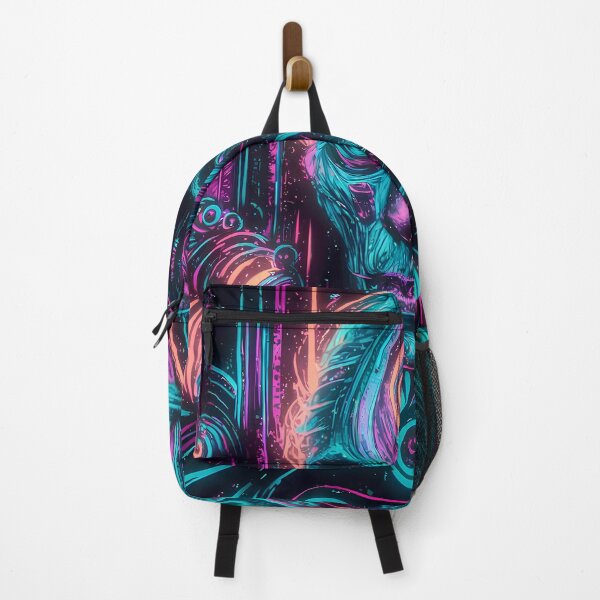 Item preview, Neon abstract portrait designed and sold by Paul-Place.