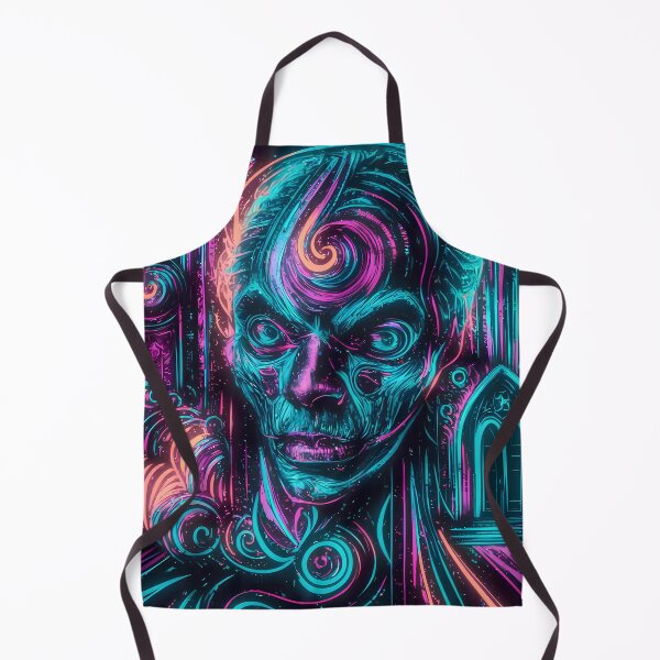 Item preview, Neon abstract portrait designed and sold by Paul-Place.