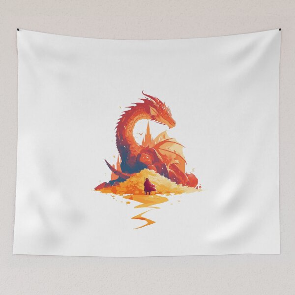 Item preview, Meeting the Majestic Dragon - Fantasy designed and sold by Fenay Designs.