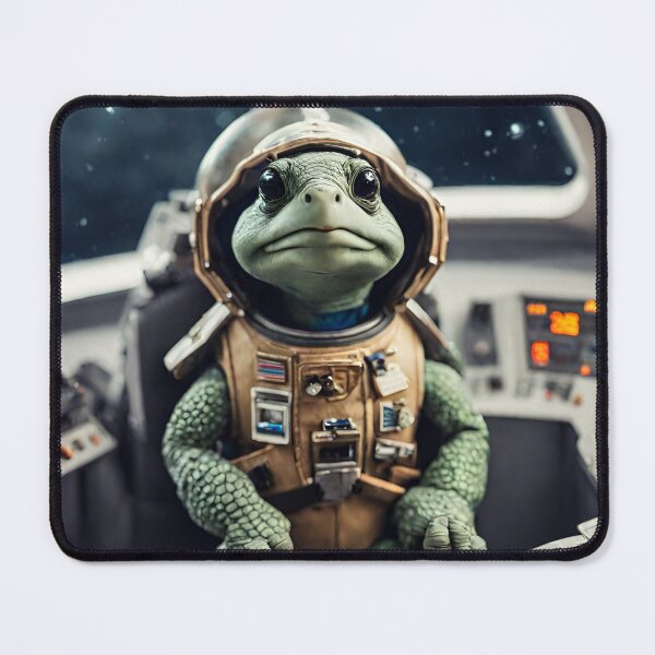 Item preview, Cute turtle captain inside Space Shuttle cockpit 01 designed and sold by gao7650.