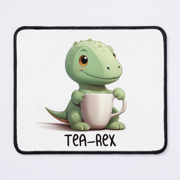 Item preview, Cute tea rex - for tea and dinosaur lovers designed and sold by Daydreamsatdawn.