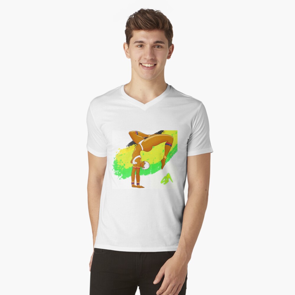Item preview, V-Neck T-Shirt designed and sold by Reflex76.
