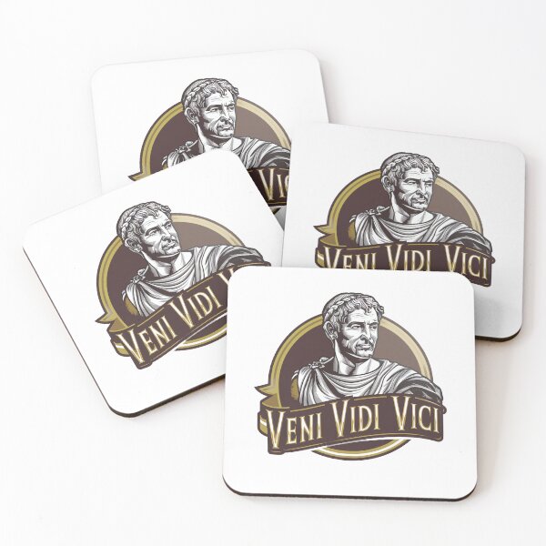Item preview, Julius Caesar, Veni Vidi Vici logo emblem designed and sold by ArtFusion-Shop.