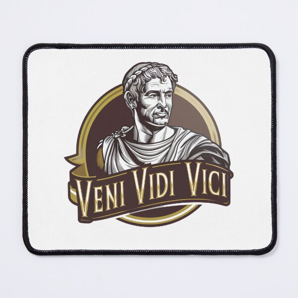 Item preview, Julius Caesar, Veni Vidi Vici logo emblem designed and sold by ArtFusion-Shop.