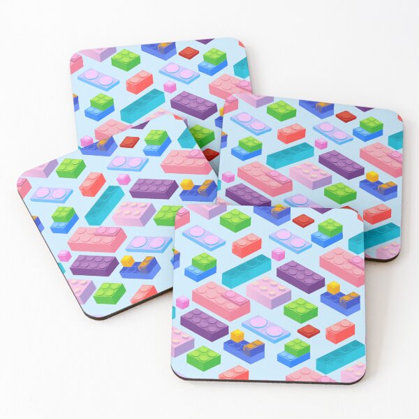 Item preview, Colorful kids toy bricks pattern designed and sold by VonLogaart.