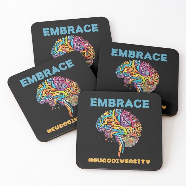 Item preview, Embrace Neurodiversity Ataxia Awareness  designed and sold by CyberArtistOne.