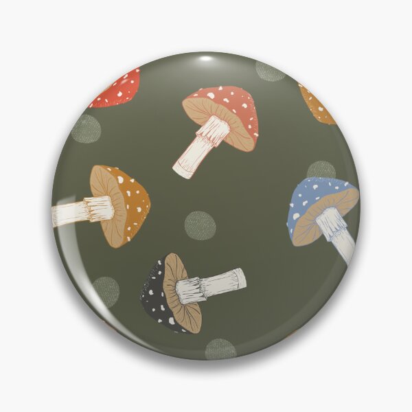 Item preview, Magic Mushroom Pattern designed and sold by SelmaScribble.