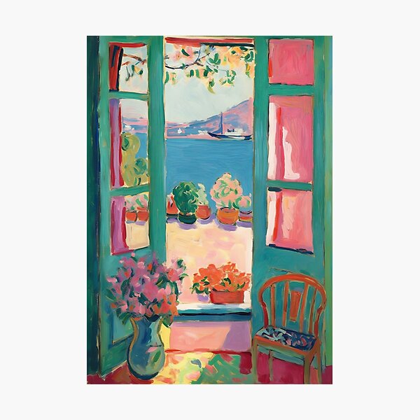 Aperçu de l'œuvre Henri Matisse inspiré créée et vendue par ArtHouseNiklas.