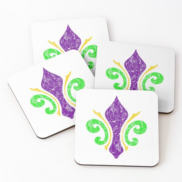 Item preview, Mardi Gras fleur de lis designed and sold by muskitt.