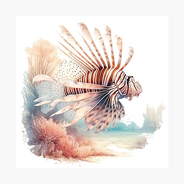 Item preview, The lionfish  designed and sold by Uzuru.