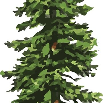 The Mighty Pine | Sticker