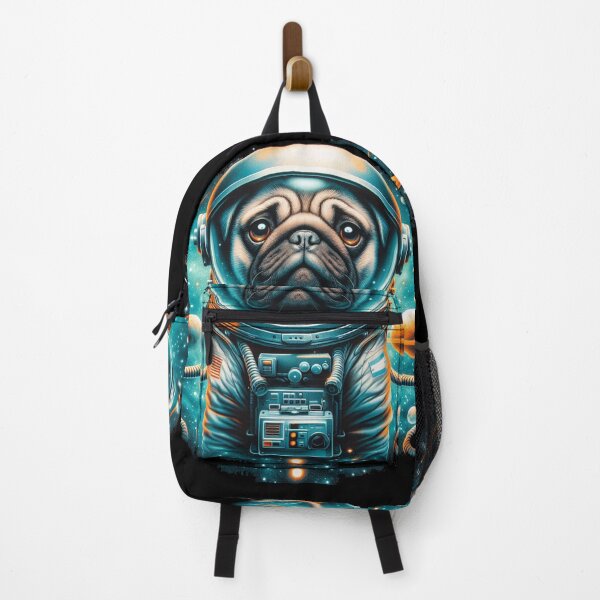 Item preview, SpacePug: The Pug who Conquered the Moon designed and sold by studiobrazuka.