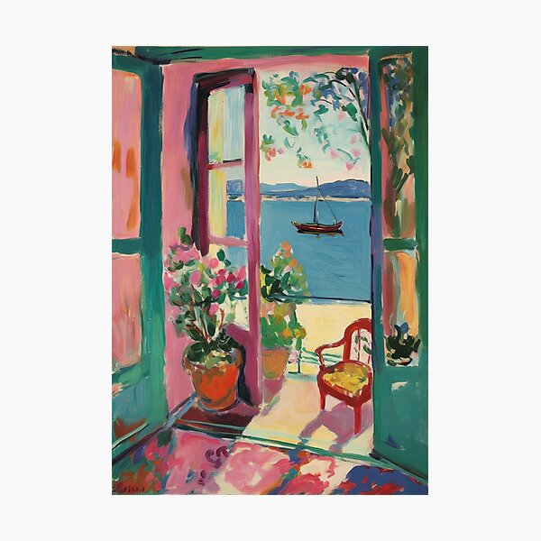 Aperçu de l'œuvre Henri Matisse inspiré créée et vendue par ArtHouseNiklas.