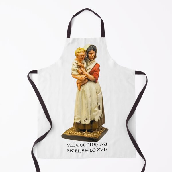 Item preview, Woman with child Daily life in the 17th century designed and sold by Carmenvirgo1965.