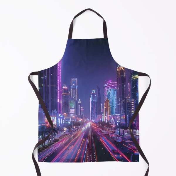Item preview, Neon Drenched Dubai designed and sold by dcrc.