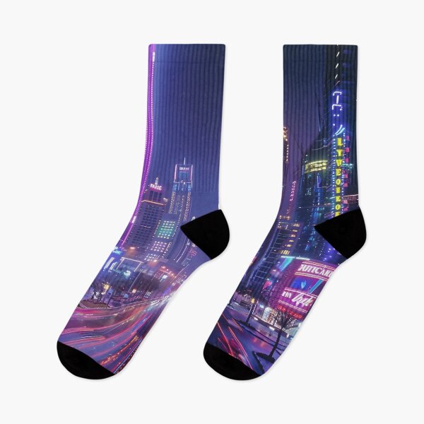 Item preview, Neon Drenched Dubai designed and sold by dcrc.