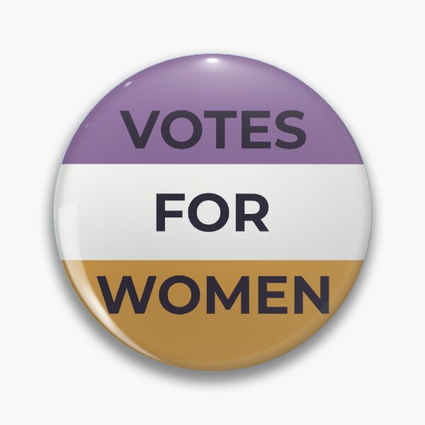 Item preview, Suffragette Votes for Women Quote Round designed and sold by LoveLittleRobin.