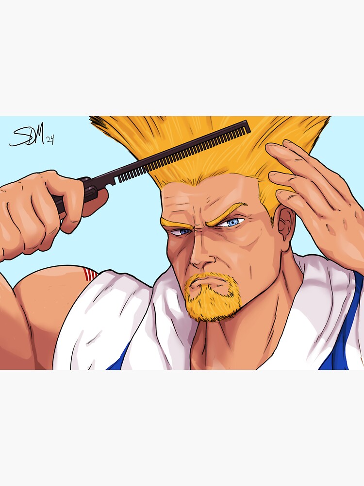 Thumbnail 3 of 3, Sticker, Guile designed and sold by Reflex76.