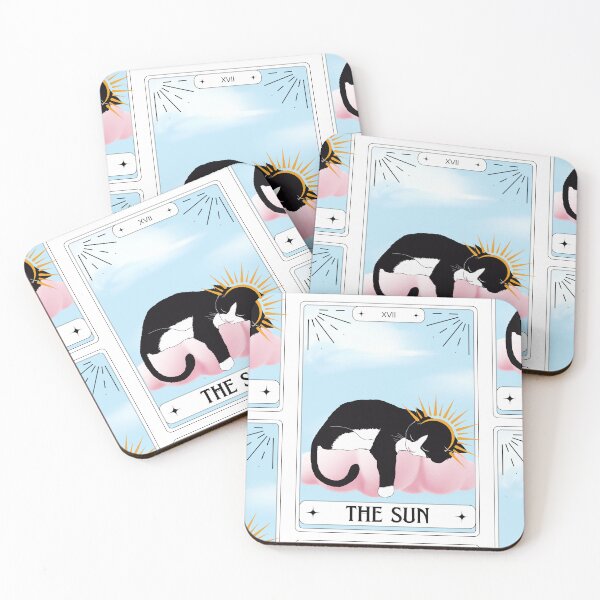 Artikelvorschau, Tarotkarte Smokingkatze Die Sonne entworfen und verkauft von BettySpicer.