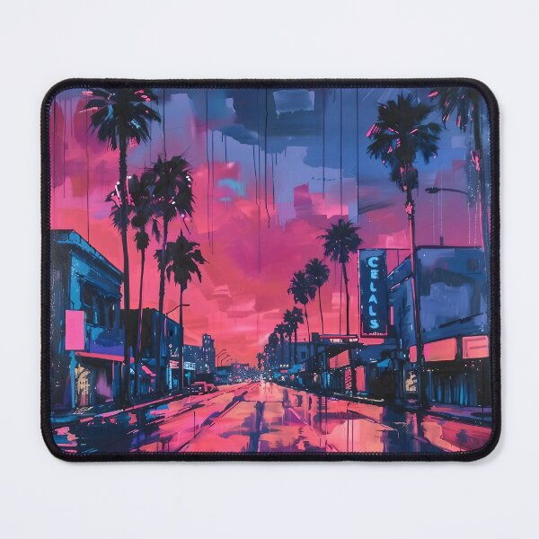 Item preview, Neon Drenched LA designed and sold by dcrc.