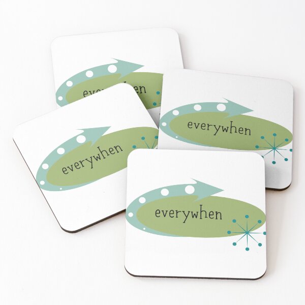 Item preview, Everywhen on Retro Background designed and sold by sierralimawisky.