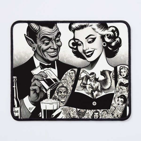 Item preview, Devil Beer designed and sold by PulpVintage.