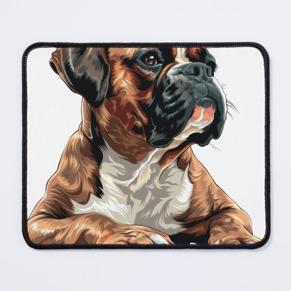 Item preview, Regal Boxer - Majestic Canine Portrait designed and sold by Lobory.