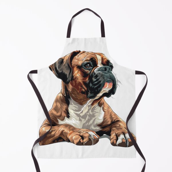 Item preview, Regal Boxer - Majestic Canine Portrait designed and sold by Lobory.