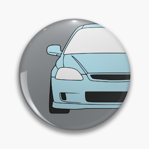 Item preview, Honda Civic EJ EK EN coupe light blue designed and sold by EdimDesign.