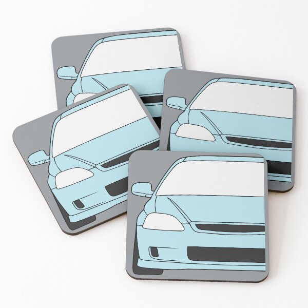 Item preview, Honda Civic EJ EK EN coupe light blue designed and sold by EdimDesign.