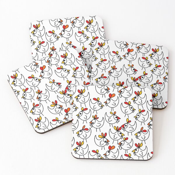 Item preview, Cute Chickens designed and sold by pinkwinkpop.