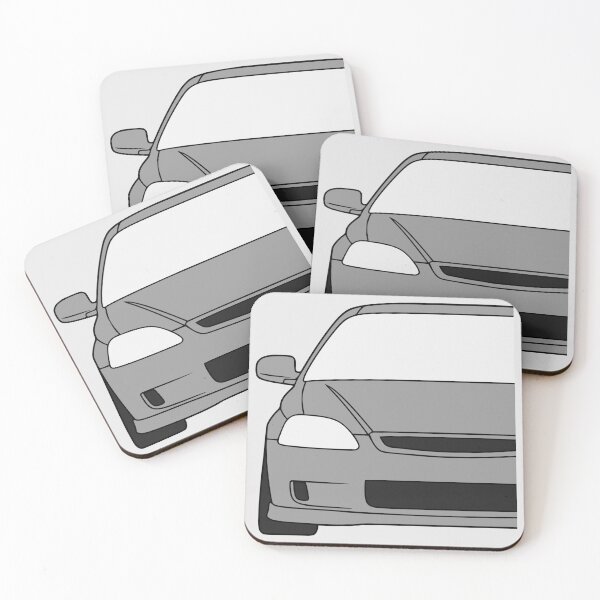 Item preview, Honda Civic EJ EK EN coupe grey designed and sold by EdimDesign.
