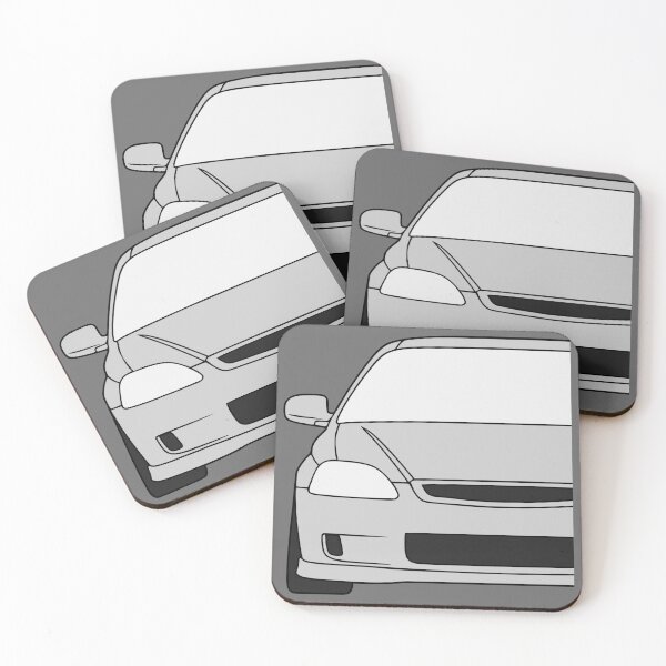 Item preview, Honda Civic EJ EK EN coupe silver designed and sold by EdimDesign.