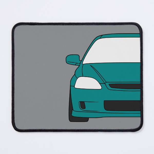 Item preview, Honda Civic EJ EK EN coupe turquoise designed and sold by EdimDesign.