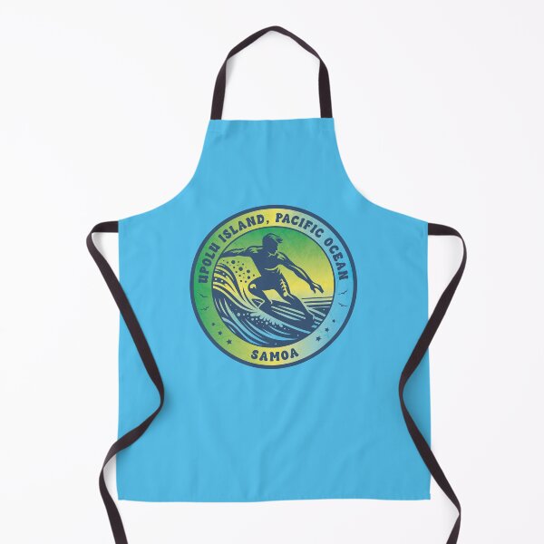 Item preview, Upolu Island Samoa Surfing Design designed and sold by CynthiaGraphics.