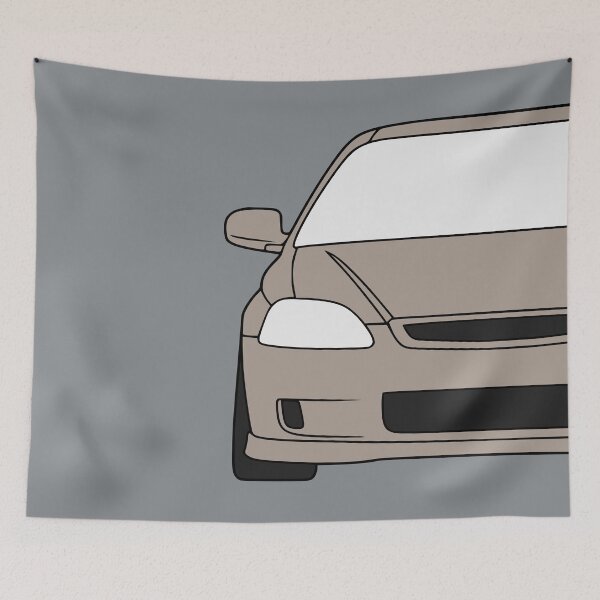 Item preview, Honda Civic EJ EK EN coupe beige designed and sold by EdimDesign.