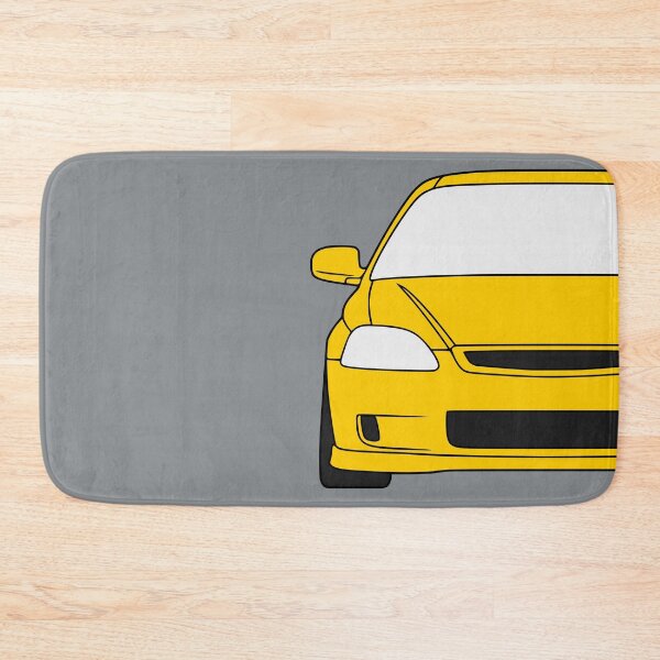 Item preview, Honda Civic EJ EK EN coupe yellow designed and sold by EdimDesign.