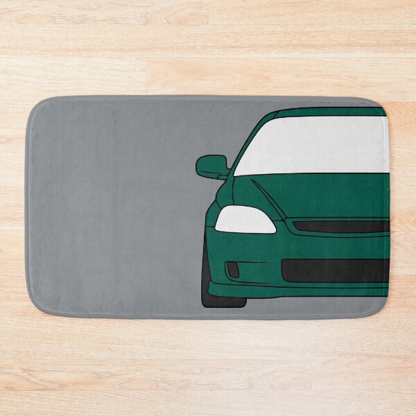 Item preview, Honda Civic EJ EK EN coupe bottle green designed and sold by EdimDesign.