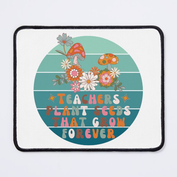 Item preview,  Retro Teachers Plant Seeds That Grow Forever, Groovy Teacher appreciation gift, Gift For Teacher designed and sold by WanderTravels.