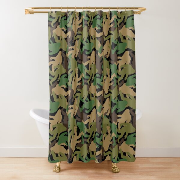 Camouflage Shower Curtains for Sale