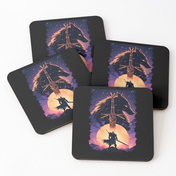 Item preview, Lone Wolf by the Moonlight - Witcher designed and sold by Fenay Designs.