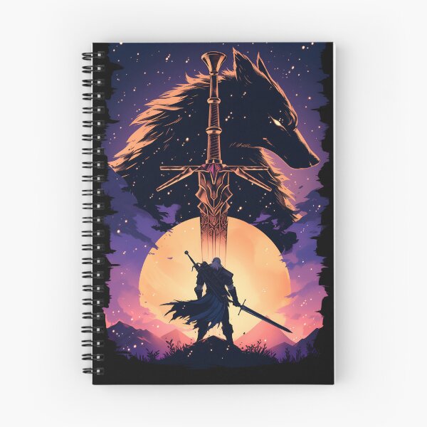 Item preview, Lone Wolf by the Moonlight - Witcher designed and sold by Fenay Designs.