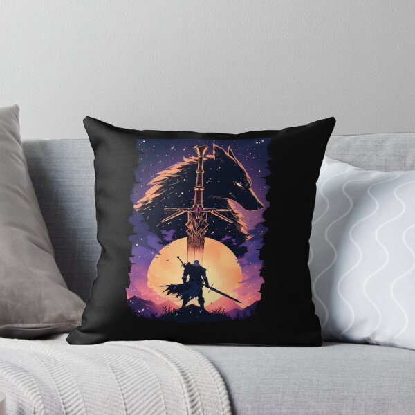 Item preview, Lone Wolf by the Moonlight - Witcher designed and sold by Fenay Designs.