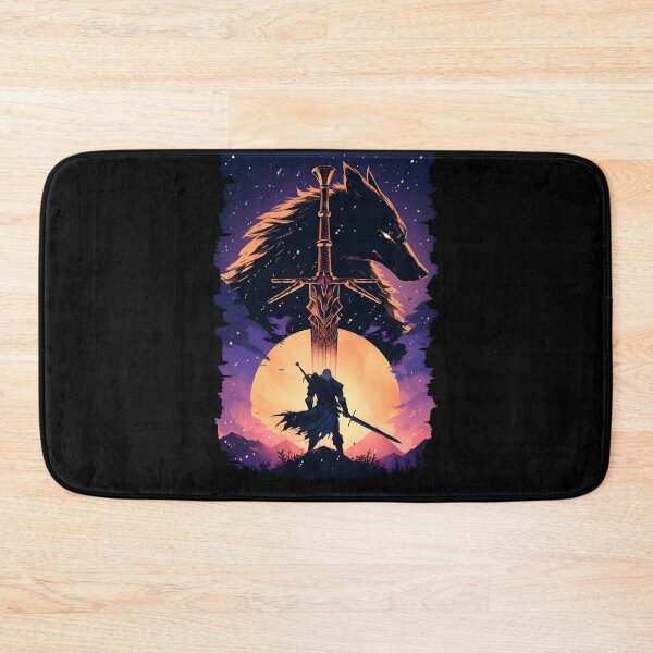 Item preview, Lone Wolf by the Moonlight - Witcher designed and sold by Fenay Designs.